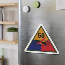 Load image into Gallery viewer, Die-Cut Magnet - SSI - 50th Armored Division X 300

