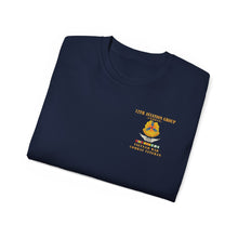 Load image into Gallery viewer, Unisex Ultra Cotton Tee - Vietnam Combat Aviation Vet w Air Crew Badges - 12th  AVN Group Combat - Sgt Howard Meyers - 1968-1969 SVC X 300
