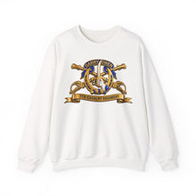 Load image into Gallery viewer, Crewneck Sweatshirt - Army - 7th Cavalry Regiment w Br - Ribbon - 3D - Enhanced
