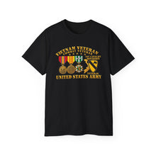 Load image into Gallery viewer, Unisex Ultra Cotton Tee - Army - Vietnam  Vet - w Medals - VN - 1st Cav Division - 3D - Enhanced
