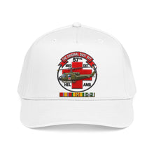 Load image into Gallery viewer, Mid Profile Baseball Cap - Army - 57th Medical Co - Original Dustoff - Vietnam w VN SVC - 3D - Enhanced
