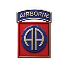 Load image into Gallery viewer, Kiss-Cut Stickers - Army  - 82nd Airborne Division - SSI wo Txt - 3D - Enhanced
