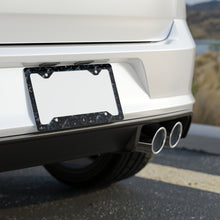 Load image into Gallery viewer, Metal License Plate Frame - Space Force Orbital Emblem
