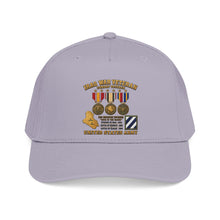 Load image into Gallery viewer, Mid Profile Baseball Cap - Army - Iraq War Veteran - 3rd Infantry Division - 3D - Enhanced
