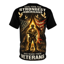 Load image into Gallery viewer, God took the strongest Americans T-Shirt
