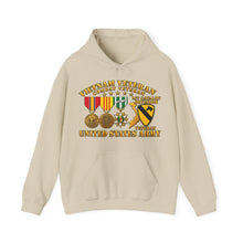 Load image into Gallery viewer, Hoodie – Army - Vietnam  Vet - w Medals - VN - 1st Cav Division - 3D - Enhanced
