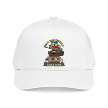 Load image into Gallery viewer, Mid Profile Baseball Cap - Army - Cold War Vet - 4th Bn 73rd Armor - 1st Inf Div - Panzer Kaserne Boblingen, FRG - M60A1 Tank w COLD SVC - 3D Enhanced X 300
