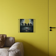 Load image into Gallery viewer, Acrylic Wall Art Panel - Jungle Drug Lab Destruction wo Explosions
