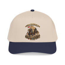 Load image into Gallery viewer, Mid Profile Baseball Cap - Army - Buffalo Soldiers in Iraq - OIF - Cavalrymen at War  w IRAQ SVC - 3D - Enhanced
