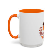 Load image into Gallery viewer, Accent Coffee Mug - Thanksgiving Day - Happy Thanksgiving Day

