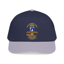 Load image into Gallery viewer, Mid Profile Baseball Cap - XVIII Airborne Corps Desert Storm Ribbons - 3D - Transparent
