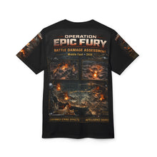 Load image into Gallery viewer, Operation EPIC FURY Tribute Tee — US Strike Against Iran Strategic Strike Campaign
