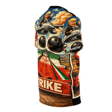 Load image into Gallery viewer, Donald Trump 'Bowling with Iran' Cut &amp; Sew Tee
