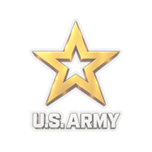 Load image into Gallery viewer, Kiss-Cut Stickers - Army Star W Us Army w White Star - 3D - Enhanced
