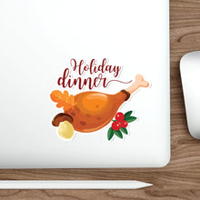 Load image into Gallery viewer, Die-Cut Stickers - Holiday Dinner
