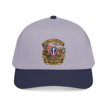 Load image into Gallery viewer, Mid Profile Baseball Cap - Army - 442nd Airborne Infantry Regimental Combat Team - 3D - Enhanced with EUR WWII SVC

