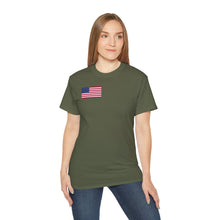 Load image into Gallery viewer, Unisex Ultra Cotton Tee - USA Flag - Classic T Shirt
