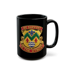 Load image into Gallery viewer, Black Mug  (15oz) - 528th Support Bn - DUI wo Txt - 3D - Enhanced
