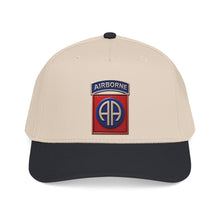 Load image into Gallery viewer, Mid Profile Baseball Cap - Army  - 82nd Airborne Division - SSI wo Txt - 3D - Enhanced
