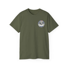 Load image into Gallery viewer, Unisex Ultra Cotton Tee - Vietnam Combat Aviation Vet w Air Crew Badges - 12th Aviation Group - Vietnam - SSI - Sgt Howard Meyers - 1968-1969 SVC X 300

