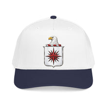 Load image into Gallery viewer, Mid Profile Baseball Cap - COA - Central Intelligence Agency (CIA)  wo Txt - 3D - Enhanced
