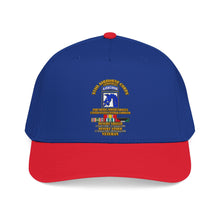 Load image into Gallery viewer, Mid Profile Baseball Cap - XVIII Airborne Corps Desert Storm Ribbons - 3D - Transparent
