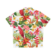 Load image into Gallery viewer, Men&#39;s Hawaiian Shirt (AOP) - Tropical Flowers X 300
