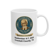 Load image into Gallery viewer, White Ceramic Mug — Solomon Koonce Family Reunion - September 4-7, 2026
