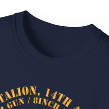 Load image into Gallery viewer, Unisex Ultra Cotton Tee - 6th Battalion, 14th Artillery Regiment - DUI - VN SVC BAR - Top X 300
