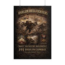 Load image into Gallery viewer, Rolled Posters - 369th Infantry Regiment - Assault across No Man's Land - WWI - Poster 1
