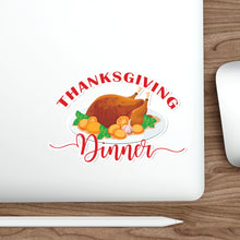 Load image into Gallery viewer, Die-Cut Stickers - Thanksgiving Dinner
