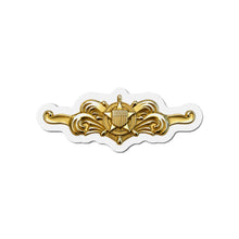 Load image into Gallery viewer, Die-Cut Magnet - USCG - Cutterman - Officer wo txt - 3D - Enhanced
