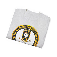 Load image into Gallery viewer, Unisex Ultra Cotton Tee - SOF - JFK Special Warfare Center - School SSI - Veteran
