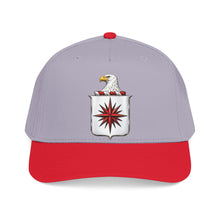 Load image into Gallery viewer, Mid Profile Baseball Cap - COA - Central Intelligence Agency (CIA)  wo Txt - 3D - Enhanced
