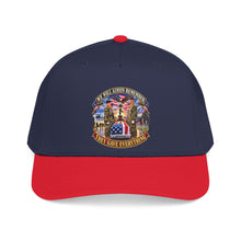 Load image into Gallery viewer, Mid Profile Baseball Cap - Emblem - We Will Always Remember - They Gave Everything - 3D - Enhanced
