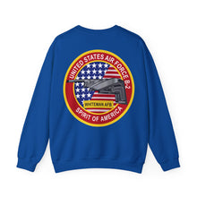 Load image into Gallery viewer, Unisex Heavy Blend Crewneck Sweatshirt - Usaf - B2 - Spirit - Stealth Bomber Wo Txt

