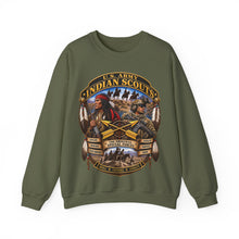Load image into Gallery viewer, Crewneck Sweatshirt - United States Indian Scouts (USS) - Original Special Forces - 3D - Enhanced
