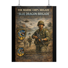 Load image into Gallery viewer, Posters - Korea - ROK Marine Brigade - Blue Dragons
