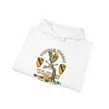 Load image into Gallery viewer, Hoodie – Army - Vietnam Combat Cavalry Veteran w 1st Bn 12th Cav DUI - 1st Cav Div - 3D X 300
