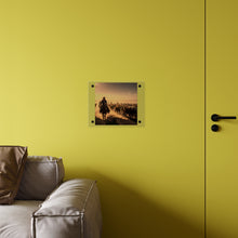 Load image into Gallery viewer, Acrylic Wall Art Panel - Dirty, dusty cattle drive in the Old West
