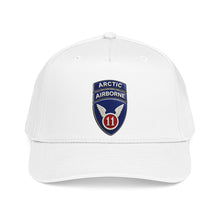 Load image into Gallery viewer, Mid Profile Baseball Cap - 11th Airborne Division w Arctic Tab wo txt - 3D - Enhanced
