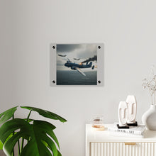 Load image into Gallery viewer, Acrylic Wall Art Panel - April 8, 1950, Baltic Sea - Latvia Soviet fighters shot down a U.S. Navy PB4Y-2 - Liberator - Cold War
