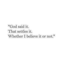 Load image into Gallery viewer, Kiss-Cut Stickers - God said it

