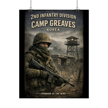Load image into Gallery viewer, Rolled Posters - 2nd Infantry Division Cold Vigilance - Poster
