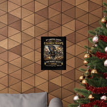 Load image into Gallery viewer, Matte Poster - Honoring the 5th USCT at New Market Heights- Poster
