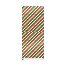 Load image into Gallery viewer, Gift Wrap Papers - Chevron “Happy Holidays” pattern
