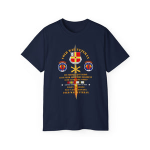 Unisex Ultra Cotton Tee - Cold War Vet - 1st Missile Bn, 81st Artillery 56th Artillery Group - Neu-Ulm Germany - Firing Missile  w COLD SVC