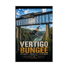 Load image into Gallery viewer, Vertigo Bungee Matte Poster — "Leap Into the Extraordinary"
