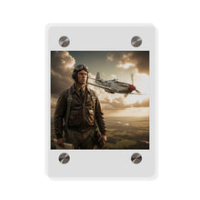 Load image into Gallery viewer, Acrylic Wall Art Panel - Army Air Corps Pilot
