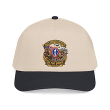 Load image into Gallery viewer, Mid Profile Baseball Cap - Army - 442nd Airborne Infantry Regimental Combat Team - 3D - Enhanced with EUR WWII SVC
